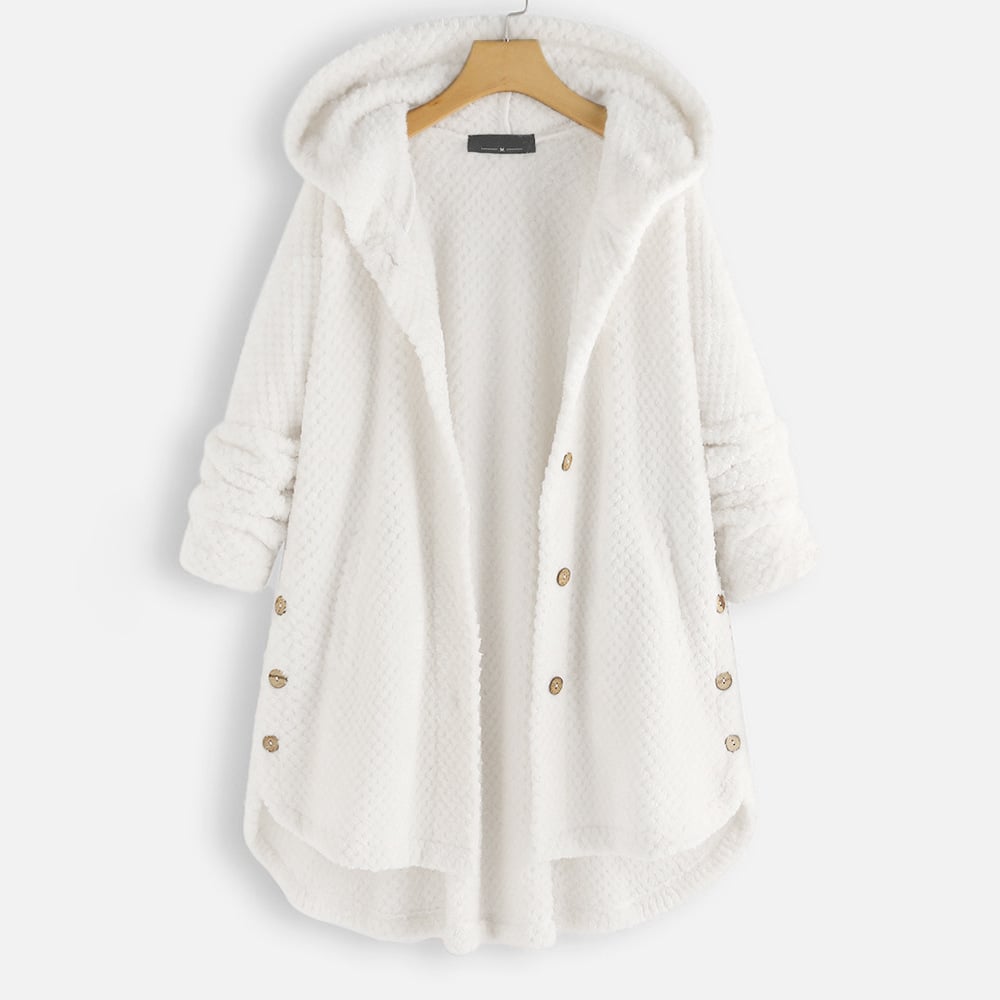 Optimized Product Title: "Izzy Women's Reversible Fleece Jacket with Half-Length Design and Hood - Cozy & Versatile Outerwear" 

This title includes relevant keywords for better search visibility while clearly describing the product features.