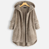 Optimized Product Title: "Izzy Women's Reversible Fleece Jacket with Half-Length Design and Hood - Cozy & Versatile Outerwear" 

This title includes relevant keywords for better search visibility while clearly describing the product features.