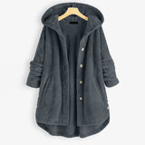 Optimized Product Title: "Izzy Women's Reversible Fleece Jacket with Half-Length Design and Hood - Cozy & Versatile Outerwear" 

This title includes relevant keywords for better search visibility while clearly describing the product features.