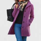 Women's longline coat, view 2