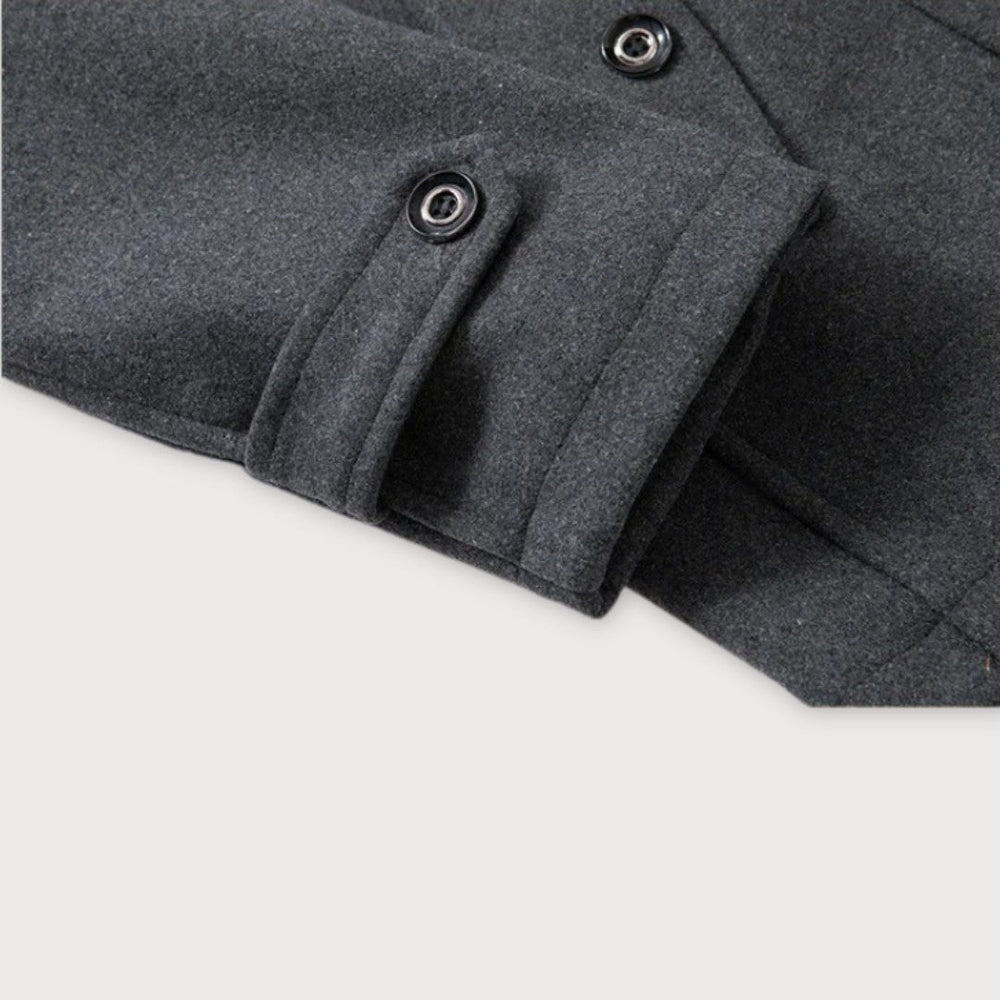 Men's wrap coat, view 6