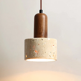 TranquilGlow Japanese Wabi-Sabi Ceiling Lamp - Elegant Minimalist Lighting for Serene Spaces
