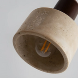 TranquilGlow Japanese Wabi-Sabi Ceiling Lamp - Elegant Minimalist Lighting for Serene Spaces