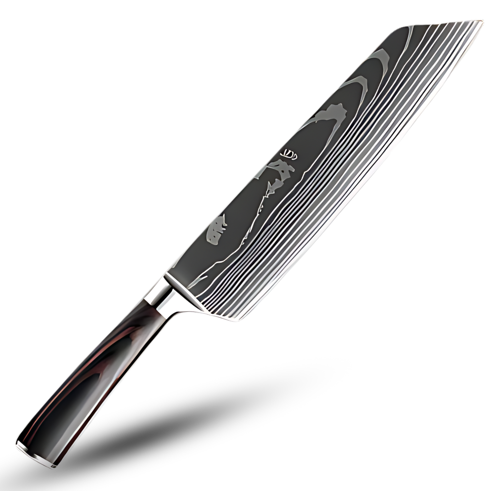 Premium Damascus Steel Kitchen Knives Set with Ergonomic Pakkawood Handles - Superior Sharpness & Durability