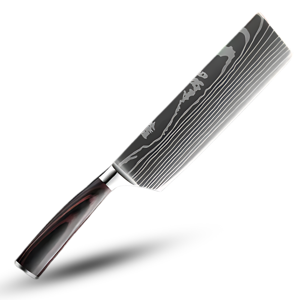 Premium Damascus Steel Kitchen Knives Set with Ergonomic Pakkawood Handles - Superior Sharpness & Durability