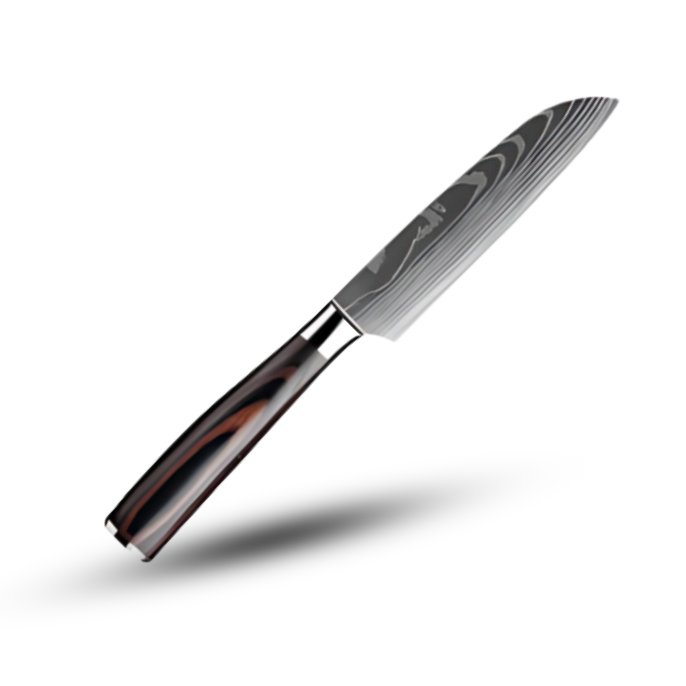 Premium Damascus Steel Kitchen Knives Set with Ergonomic Pakkawood Handles - Superior Sharpness & Durability