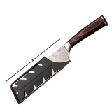 Premium Damascus Steel Kitchen Knives Set with Ergonomic Pakkawood Handles - Superior Sharpness & Durability