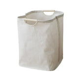 Japanese-Style Foldable Cotton-Linen Storage Bin - Stylish & Space-Saving Organizer