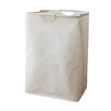 Japanese-Style Foldable Cotton-Linen Storage Bin - Stylish & Space-Saving Organizer