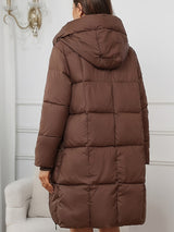 Women's padded puffer jacket, view 5