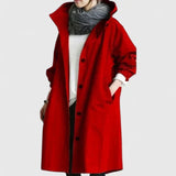 Women's hooded coat, view 1