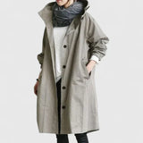 Women's hooded coat, view 5