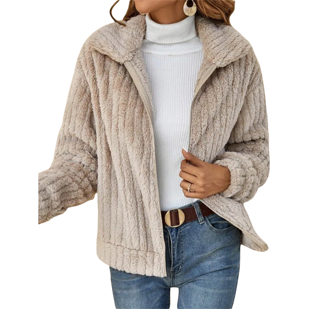 Women's hooded coat, view 4