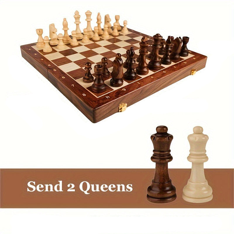 Luxury Solid Wood Chess Set – GrandRook