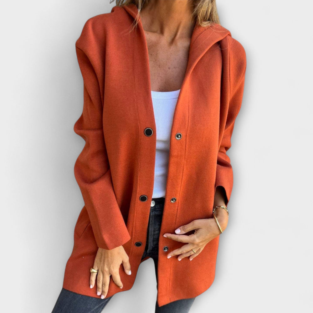 Women's hooded coat, view 5