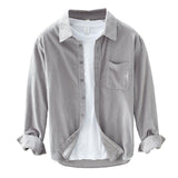 Arvid Cordura Men's Shirt - Light Gray Detail