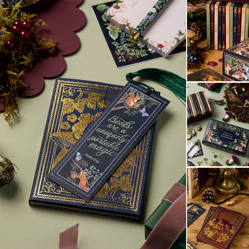Enhanced Product Title: JollyJournals™ Advent Calendar - 24 Surprises of Premium Stationery for Creative Countdown Fun!