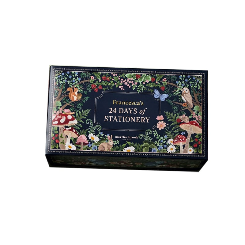 Enhanced Product Title: JollyJournals™ Advent Calendar - 24 Surprises of Premium Stationery for Creative Countdown Fun!