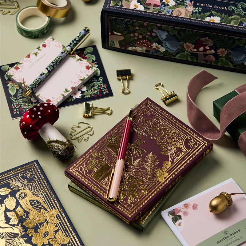 Enhanced Product Title: JollyJournals™ Advent Calendar - 24 Surprises of Premium Stationery for Creative Countdown Fun!