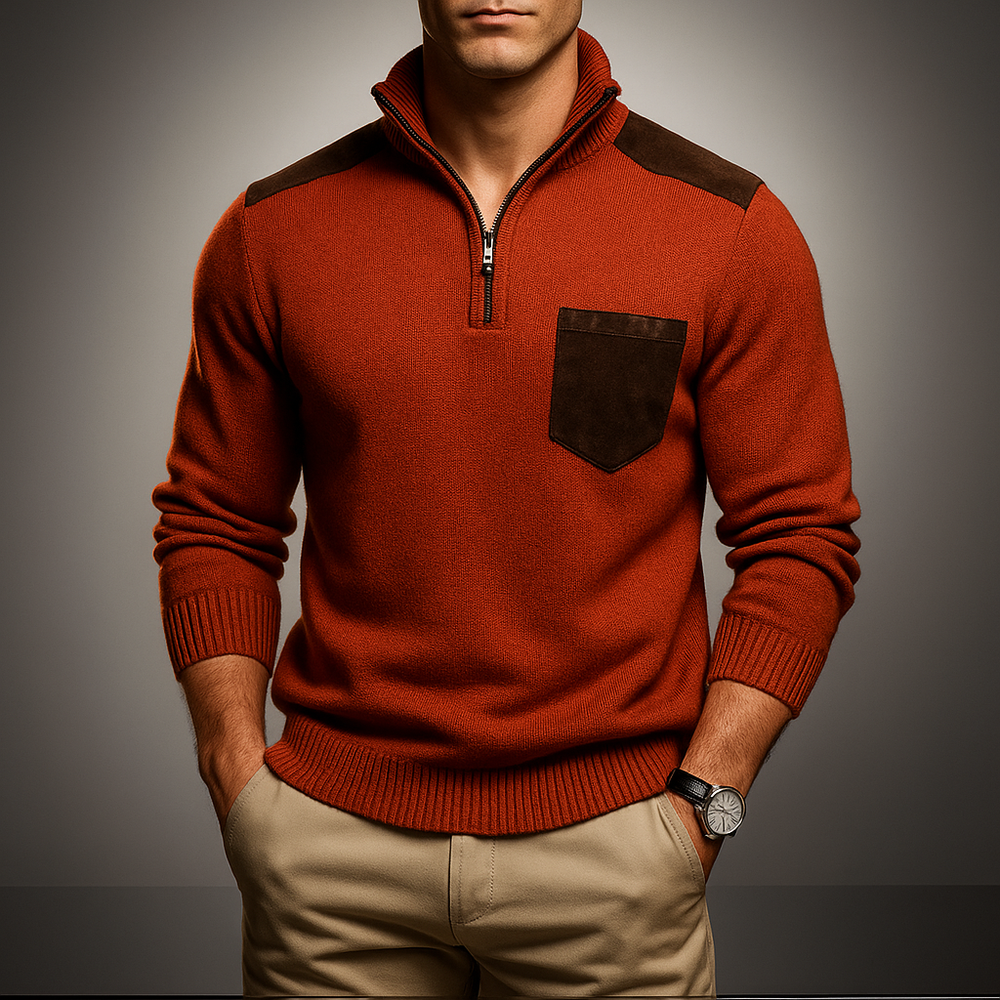 Men's ribbed cardigan, view 6