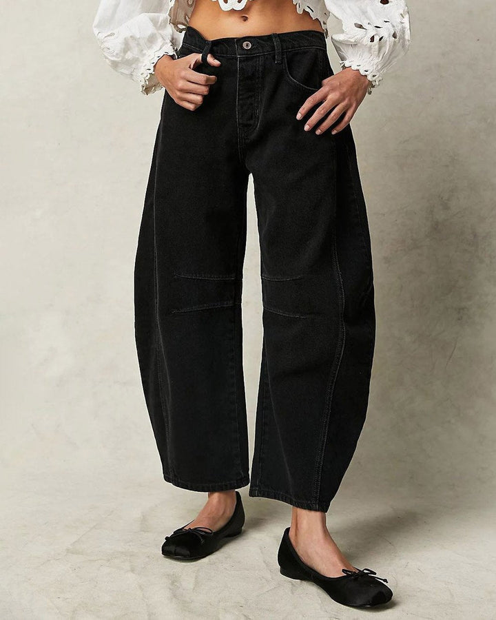 Maribel – Women's Barrel-Leg Jeans
