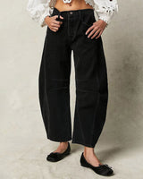 Maribel – Women's Barrel-Leg Jeans