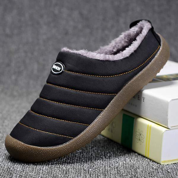 CozyWarm Men's Slippers – Warm-Lined for Extra Warmth