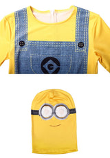 Children’s Yellow Jumpsuit Costume with Character Helmet