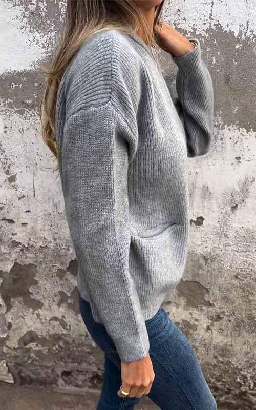 Enhanced Product Title: "Aurora Baumwollstrickjacke mit Reißverschluss – Bequeme und Stylische Damenjacke für Jede Gelegenheit" 

This title includes relevant keywords while also highlighting the product's key features and appeal.