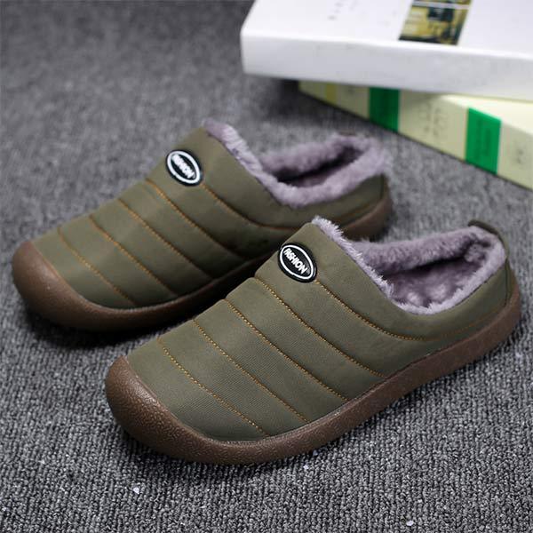 CozyWarm Men's Slippers – Warm-Lined for Extra Warmth