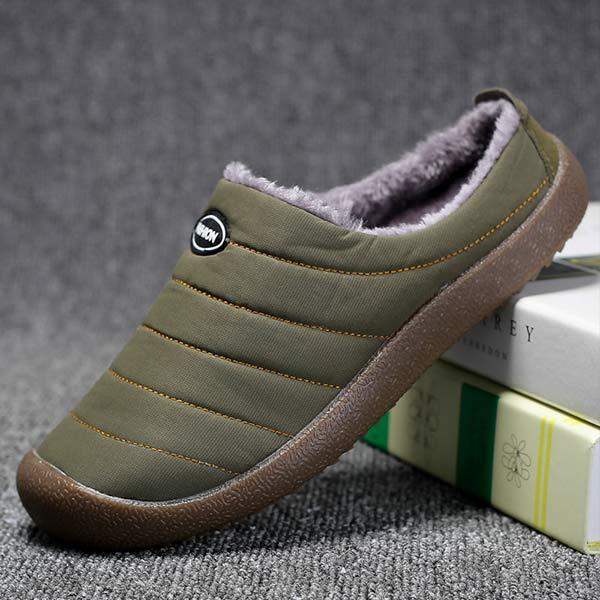 CozyWarm Men's Slippers – Warm-Lined for Extra Warmth