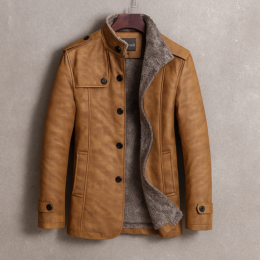 Men's padded coat, view 2