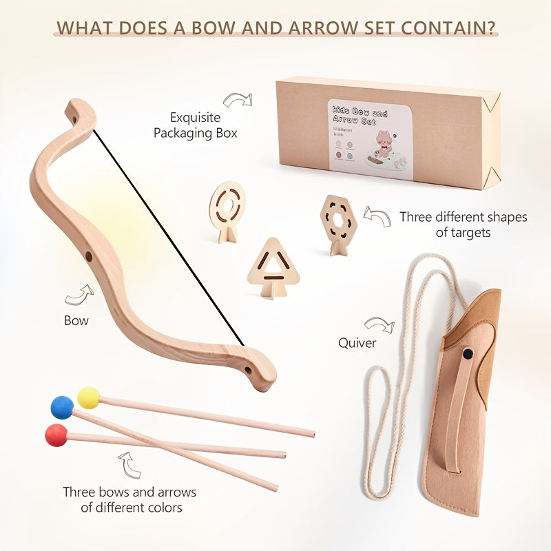 Junior Archery Set for Kids – Fun & Educational Bow and Arrow Toy for Outdoor Play
