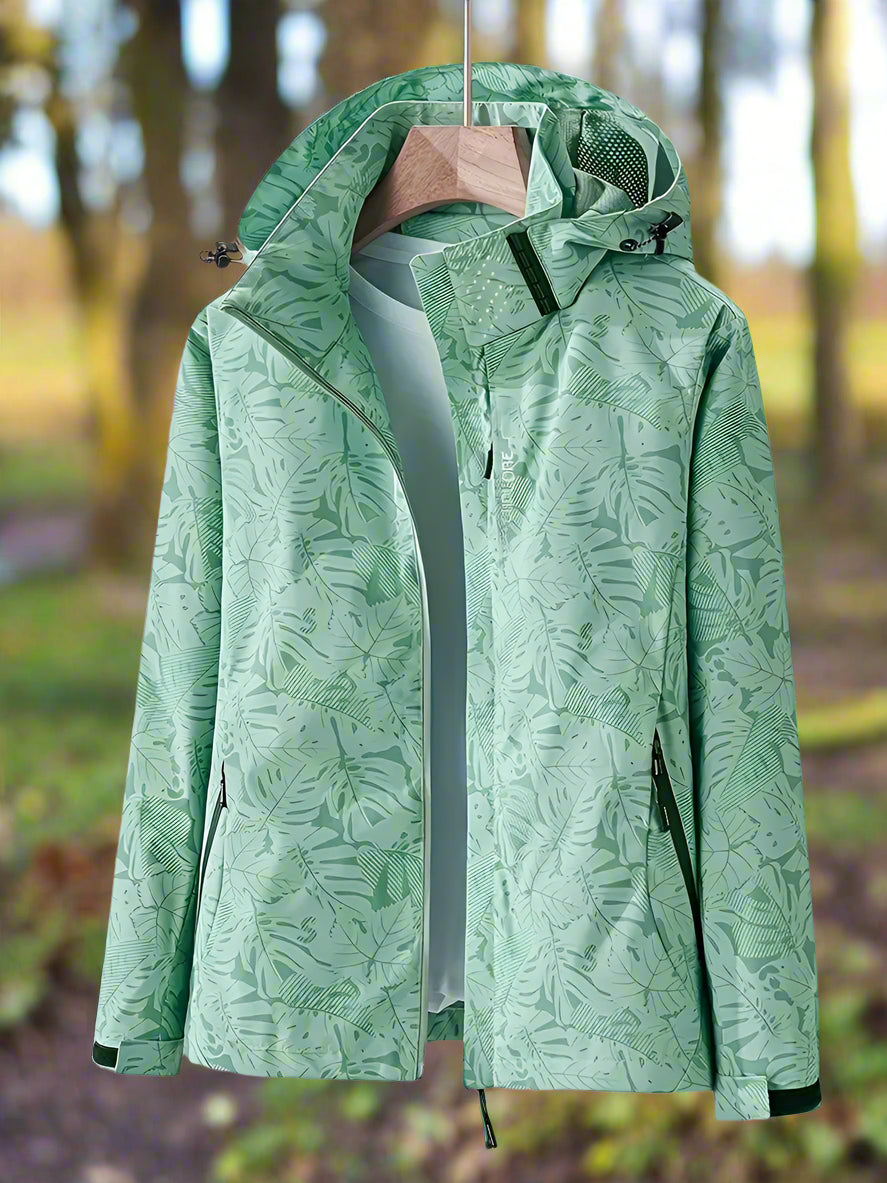 Women's hooded coat, view 3