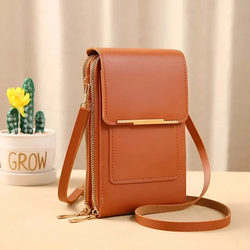 SecureStyle – Trendy Leather Anti-Theft Women's Shoulder Bag