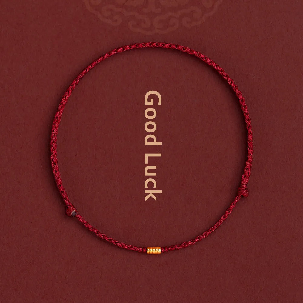 Authentic Kabbalah Protection Beaded Cord Bracelet - Spiritual Jewelry for Strength and Safety