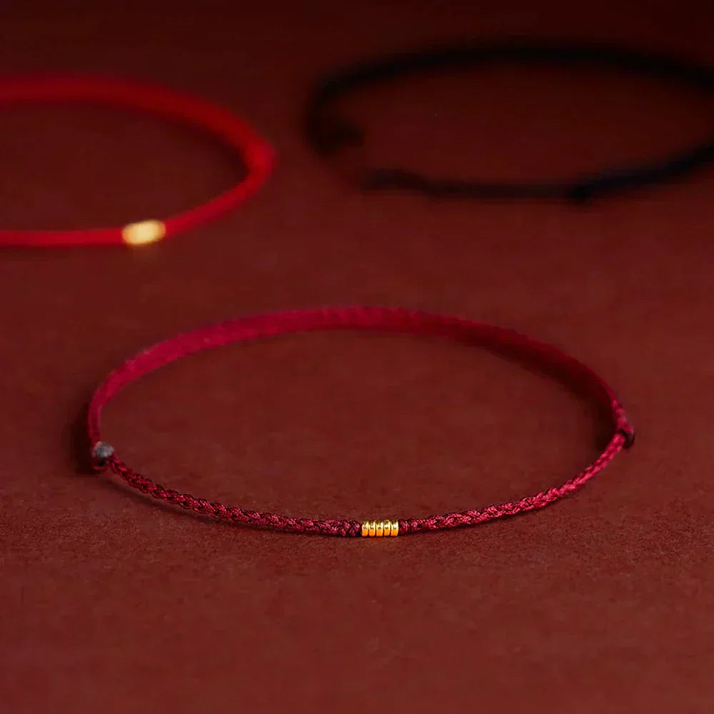 Authentic Kabbalah Protection Beaded Cord Bracelet - Spiritual Jewelry for Strength and Safety