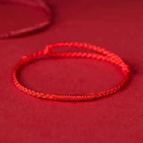 Authentic Kabbalah Protection Beaded Cord Bracelet - Spiritual Jewelry for Strength and Safety