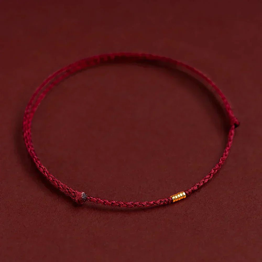Authentic Kabbalah Protection Beaded Cord Bracelet - Spiritual Jewelry for Strength and Safety