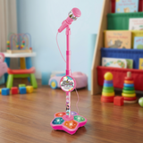 Kids Karaoke Microphone Set – Adjustable Stand, Musical Toy & Sing-Along Fun