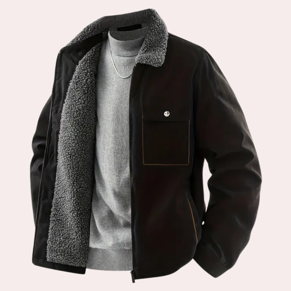 Kebell - Warm Lined Winter Jacket for Men