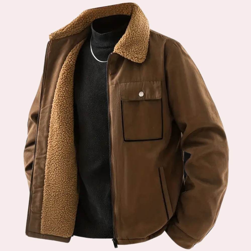 Kebell - Warm Lined Winter Jacket for Men