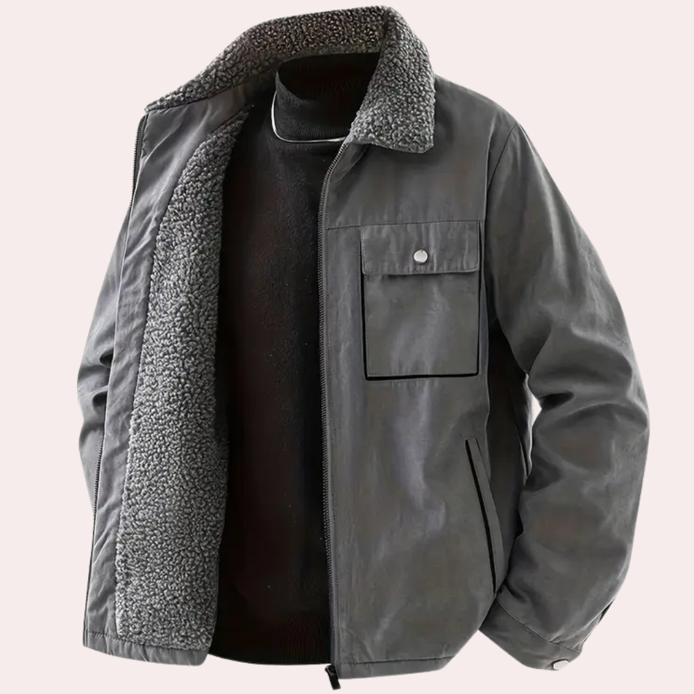 Kebell - Warm Lined Winter Jacket for Men