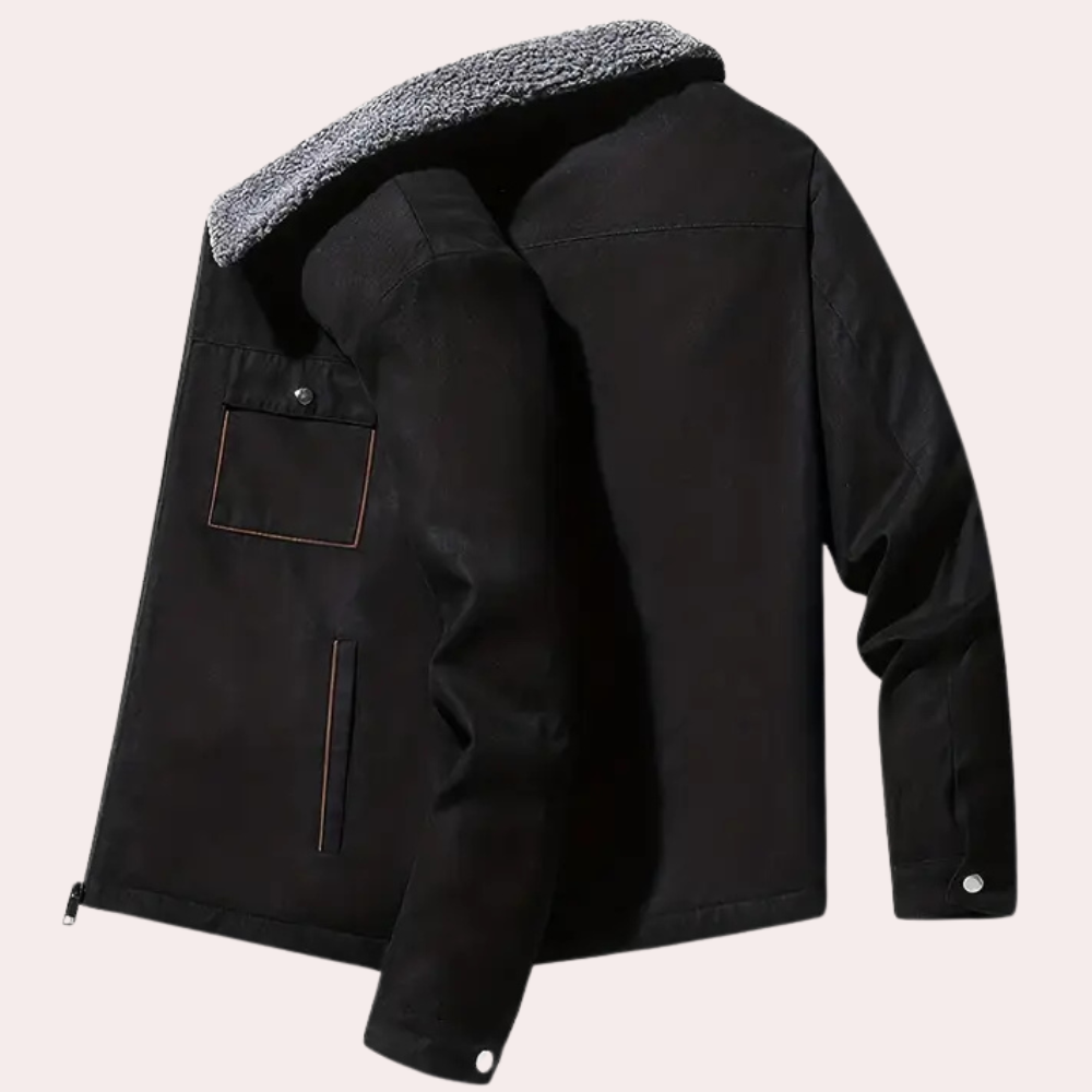 Kebell - Warm Lined Winter Jacket for Men