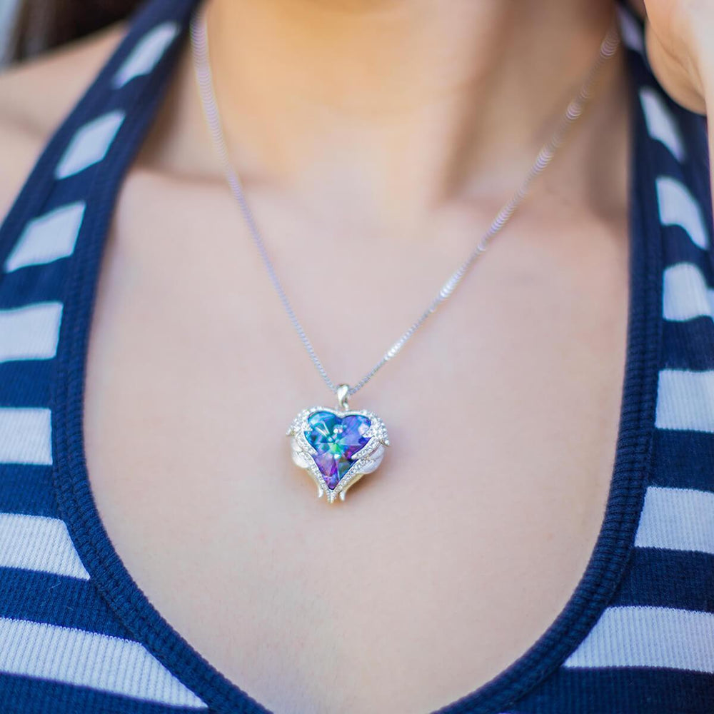 Celestina Angel Wing Necklace