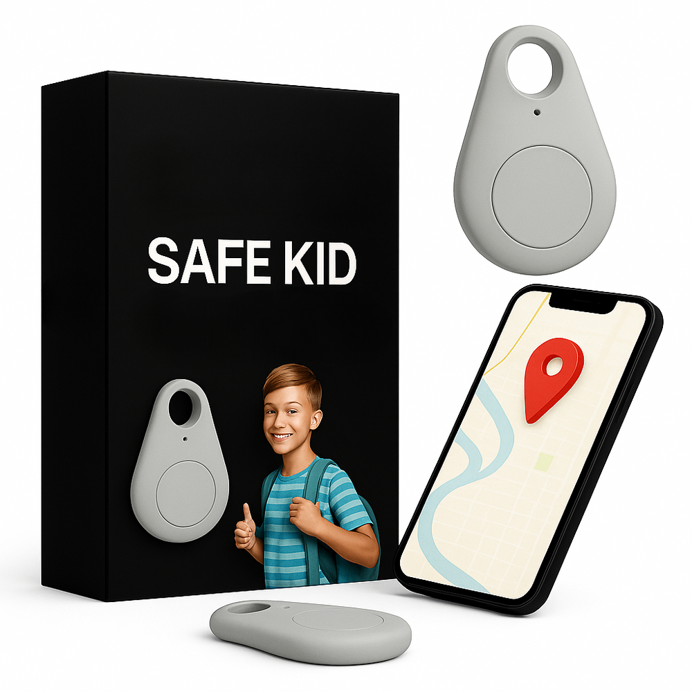 Kids GPS Tracker – Live Location Tracking, SOS Alert & Waterproof Design