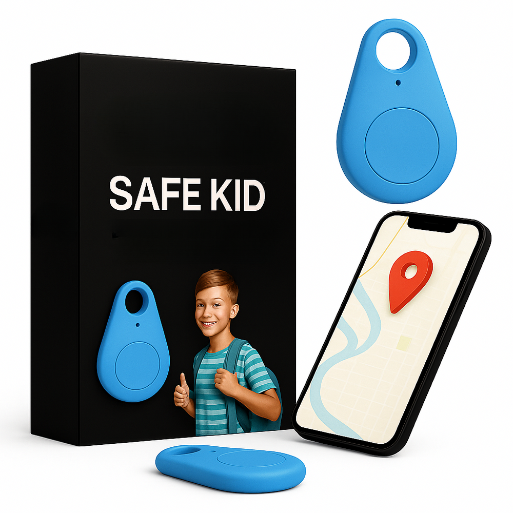 Kids GPS Tracker – Live Location Tracking, SOS Alert & Waterproof Design