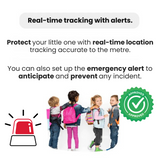 Kids GPS Tracker – Live Location Tracking, SOS Alert & Waterproof Design