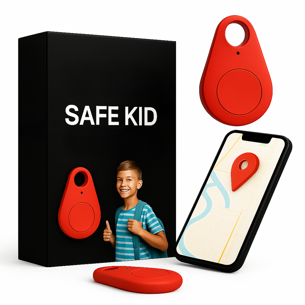 Kids GPS Tracker – Live Location Tracking, SOS Alert & Waterproof Design