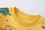 Dinosaur Print Boys Clothing Set - Fun Kids Outfit for Playtime & Adventures